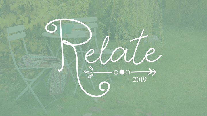 Relate 2019: Growing in Friendship logo image