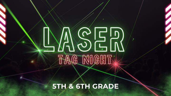 5th & 6th Grade Laser Tag Night image