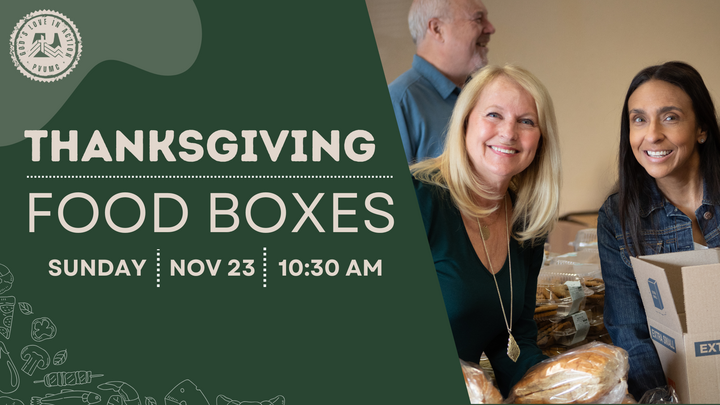 Thanksgiving Food Box Packing logo