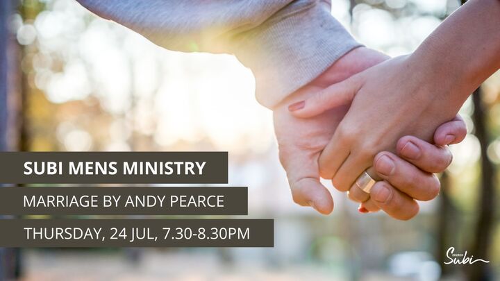 Men's Ministry: Marriage with Andy Pearce logo