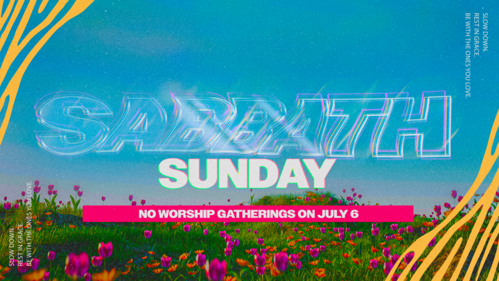No Worship Gatherings July 6 – Sabbath Sunday logo