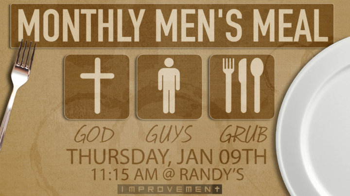 Monthly Men's Lunch logo