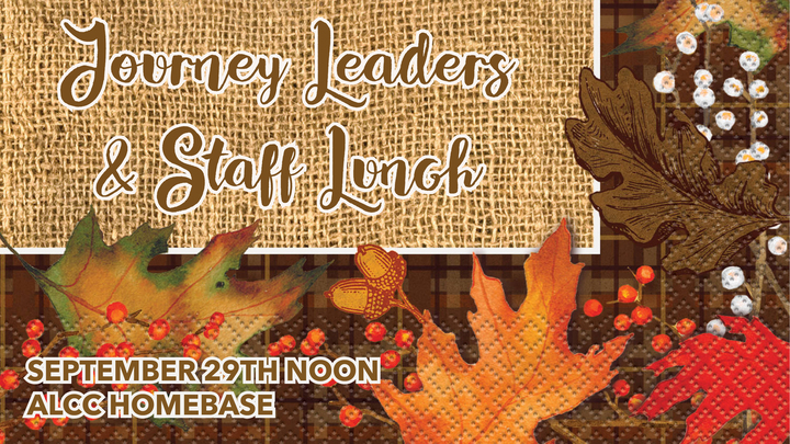 Journey Leaders & Staff Luncheon logo image