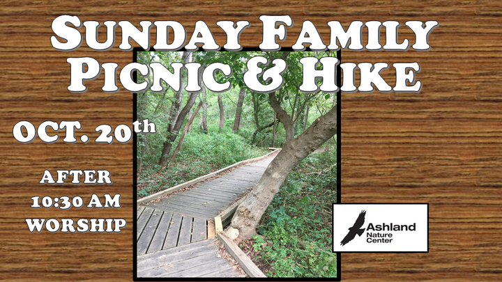 October 20, 2019: Sunday Family Picnic & Hike logo image