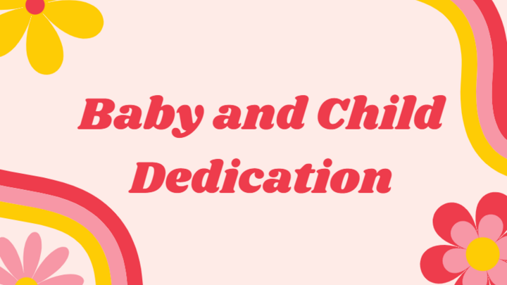 Baby and Child Dedication logo