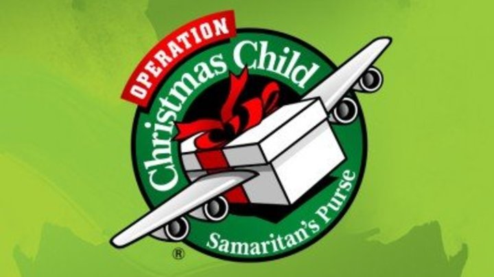 Operation Christmas Child Charlotte processing center trip logo image