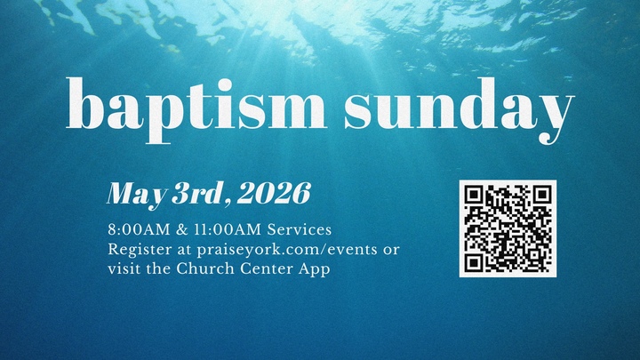 Baptism Sunday logo
