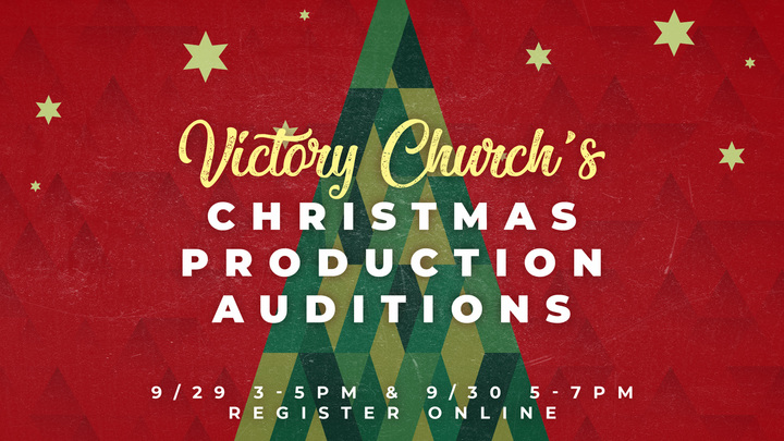 Christmas Play Auditions logo image