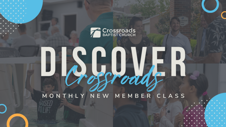 Discover Crossroads Class - Sunday Morning logo