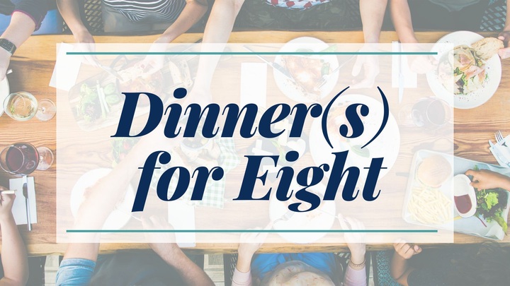 Dinner for 8 - May 16 logo