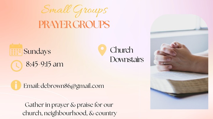 Small Groups: Sunday Prayer Group logo