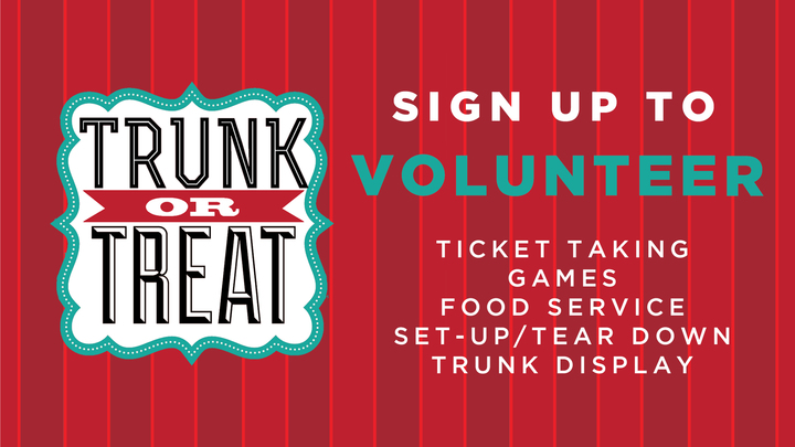 Trunk or Treat Volunteer Sign Up logo image