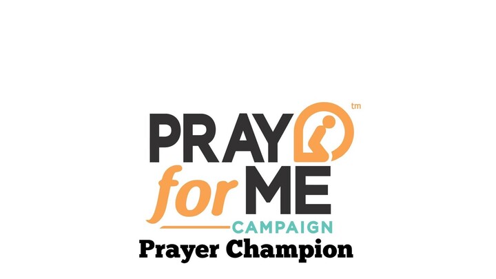 "Pray for Me" Prayer Champions logo