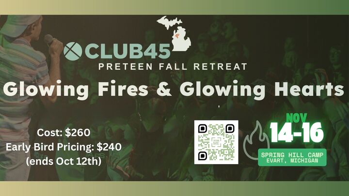 Club45 Preteen Retreat at SpringHill logo