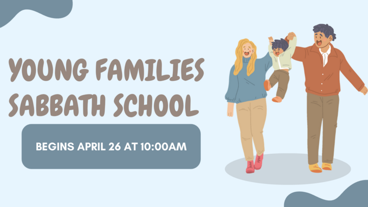 Sabbath School w/Pr Darren 10:00am logo