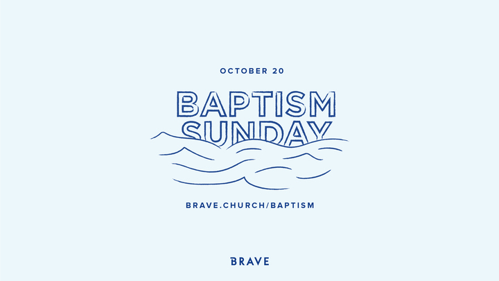 Baptism Sunday - October 20, 2019 logo image