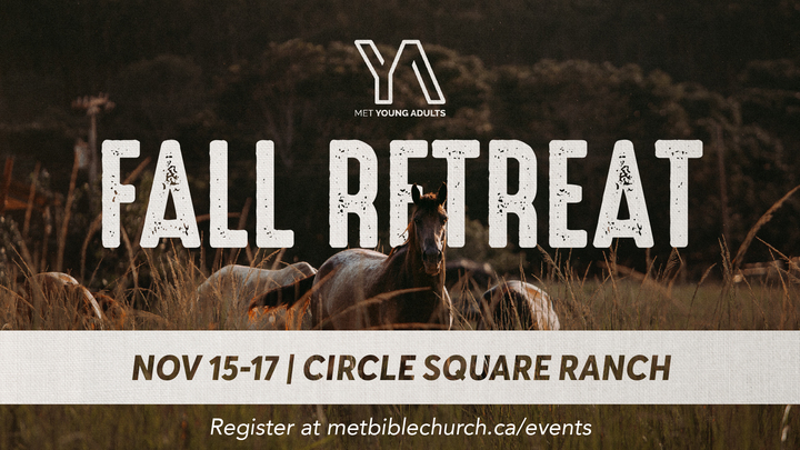 YA Fall Retreat logo image