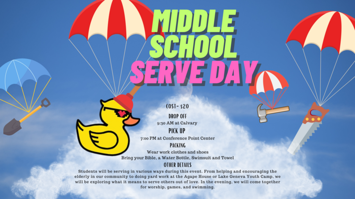 Middle School Serve Day logo