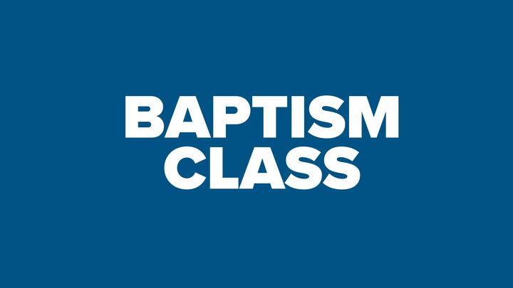 Baptism Class logo