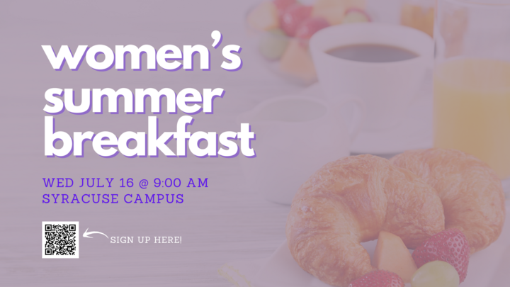 Syracuse Women's Summer Breakfast logo