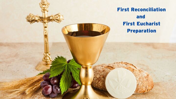 First Reconciliation and First Eucharist 2025-2026 logo
