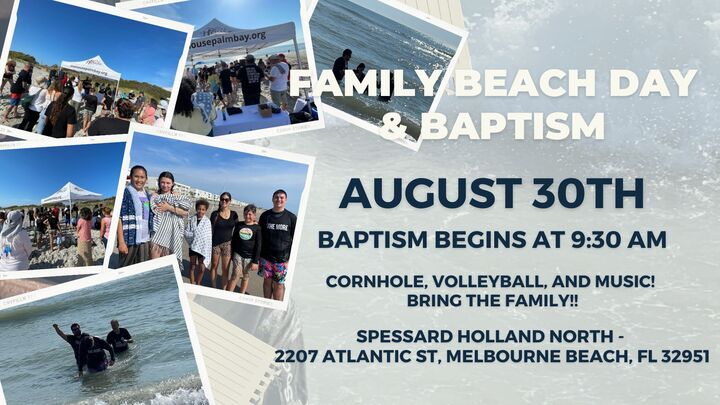 Family Beach Day & Beach Baptism logo