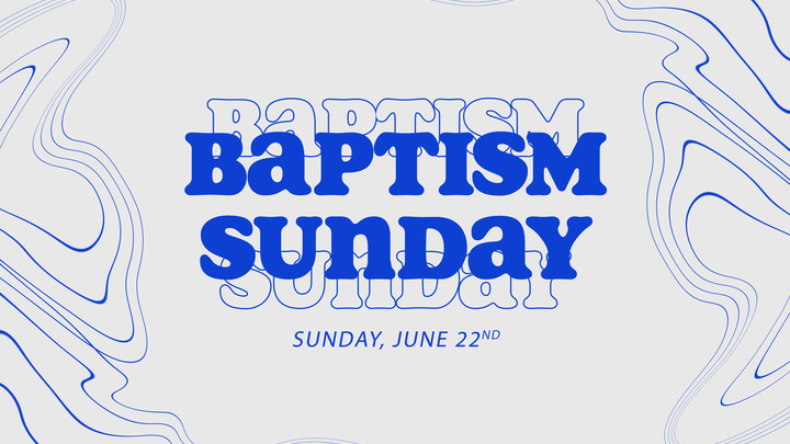 Baptism Sunday logo