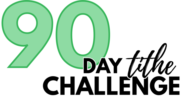 90 Day Tithe Challenge logo