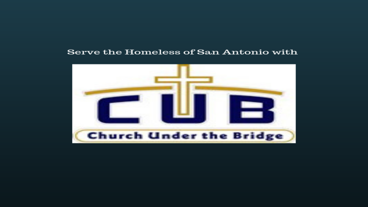 Church Under The Bridge logo image