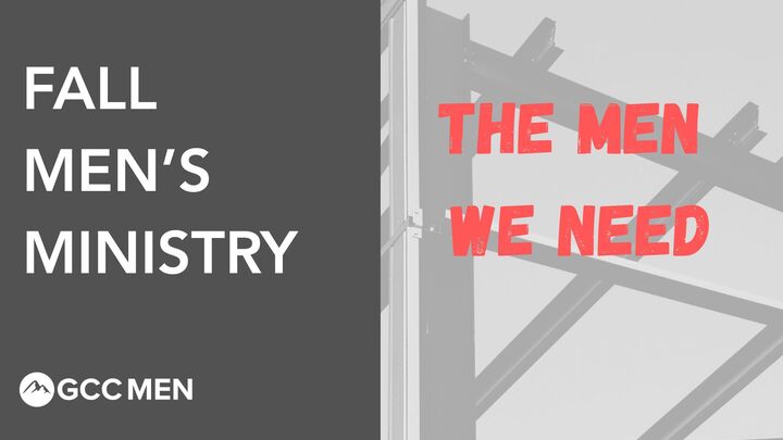 Online Men's Ministry: The Men We Need logo