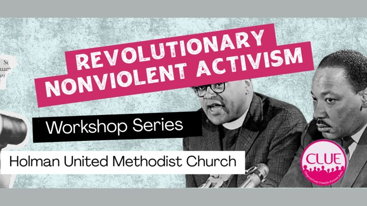 Revolutionary Nonviolent Activism Workshops logo