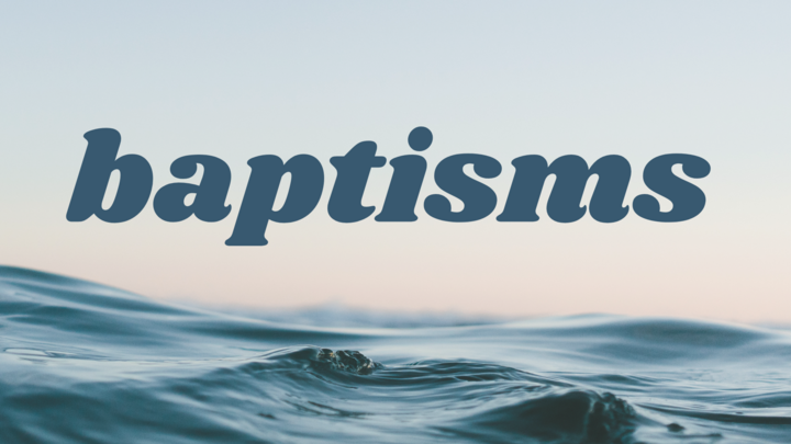 Baptisms July 20th logo
