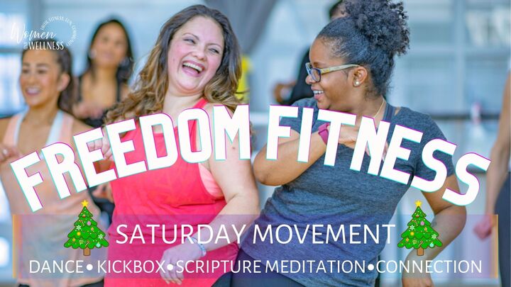 Freedom Fitness | Saturday Movement-Christmas Celebration logo