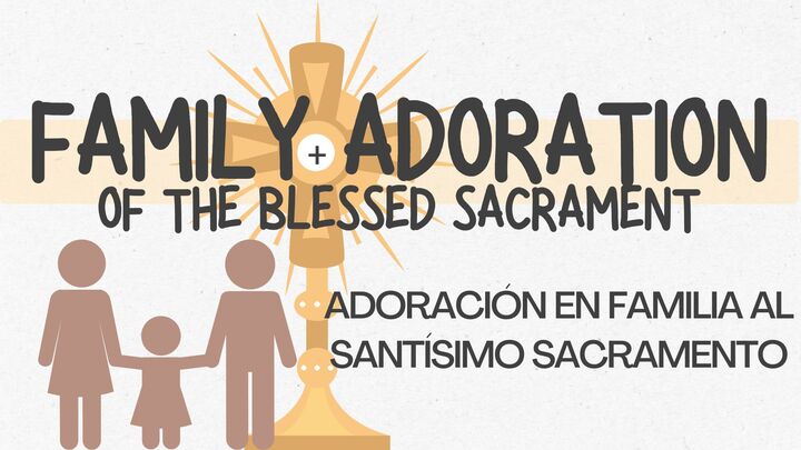 Family Adoration/Adoración en Familia-February/febrero logo