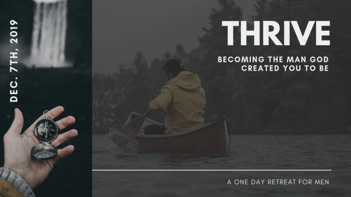 Thrive: Men's Ministry Day Retreat logo image