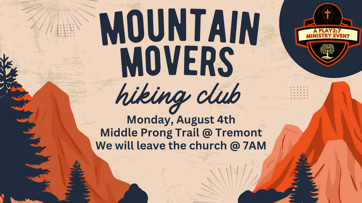 Mountain Movers - Middle Prong trail @ Tremont logo