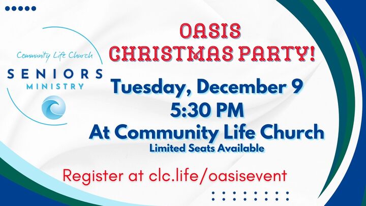 Oasis Christmas Party! logo