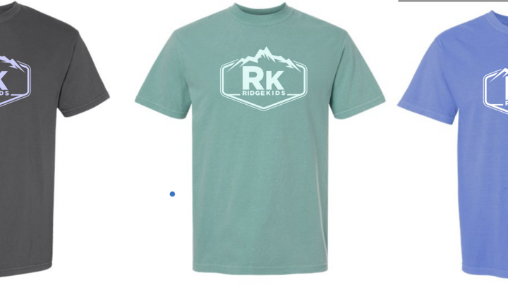 2025 Ridge Kids T-shirts logo