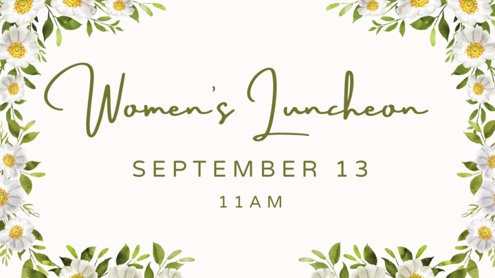 Women's Ministry Luncheon logo