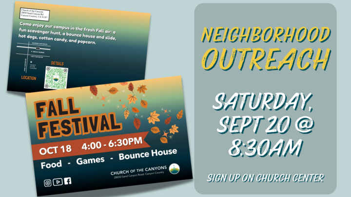 Fall Festival Neighborhood Outreach logo