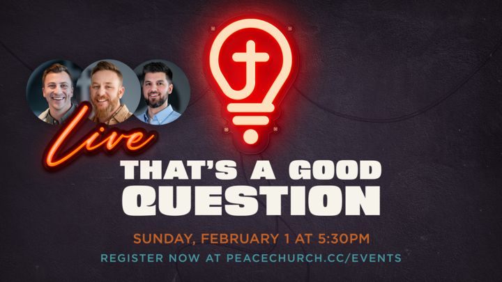 That's a Good Question: Live Q&A with the Pastors logo