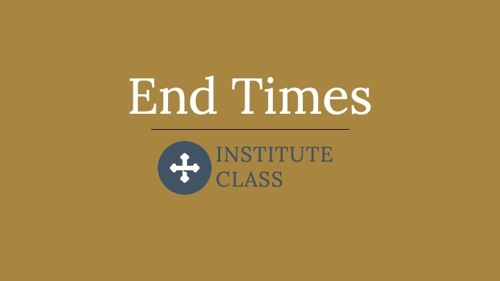 Institute Class: End Times logo