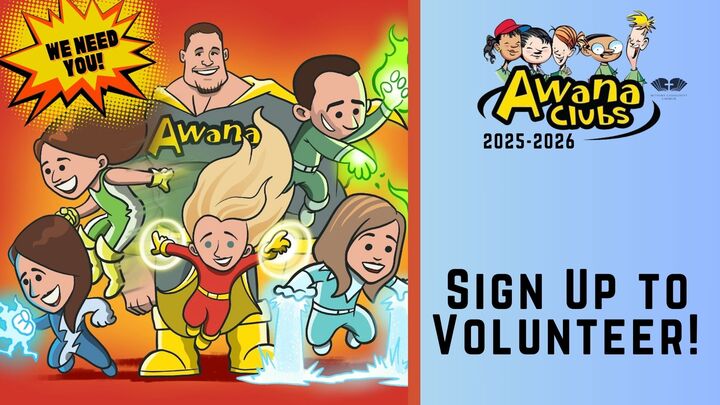 Awana Volunteers 2025/2026 logo