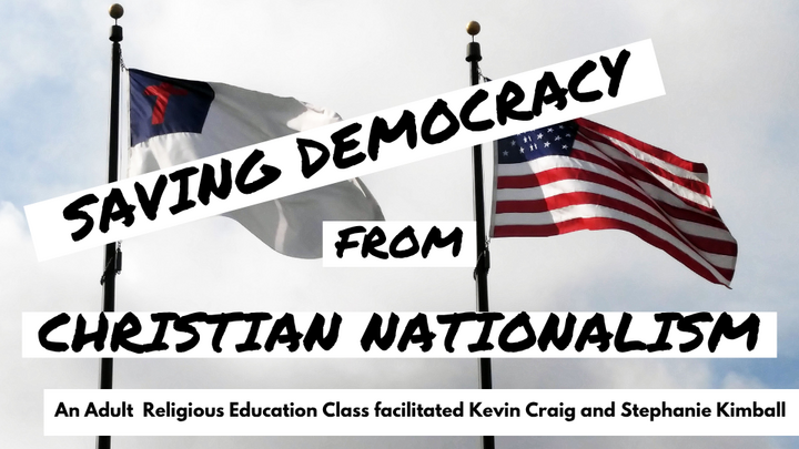 Saving Democracy from Christian Nationalism logo
