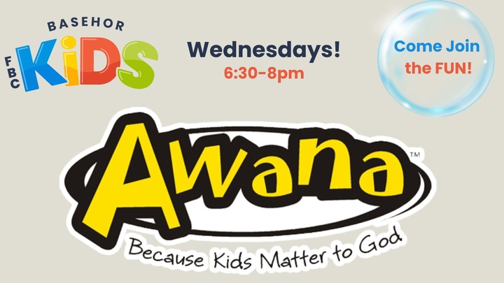 Midweek Kids - Awana logo