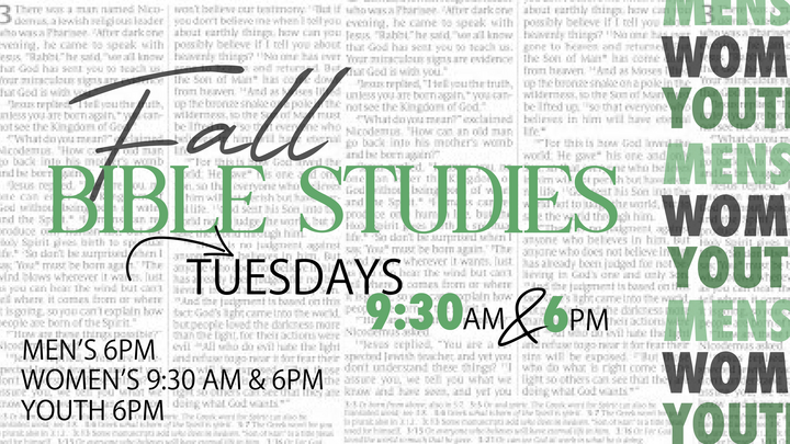 Fall Bible Studies logo