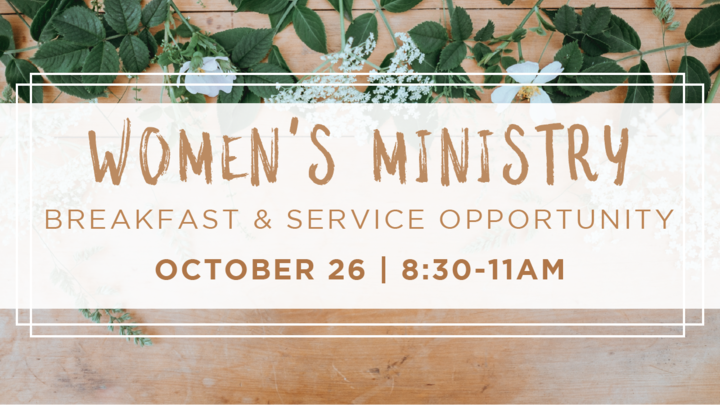 Women's Ministry Breakfast & Service Opportunity logo image