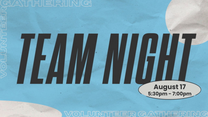 Team Night: Volunteer Gathering logo