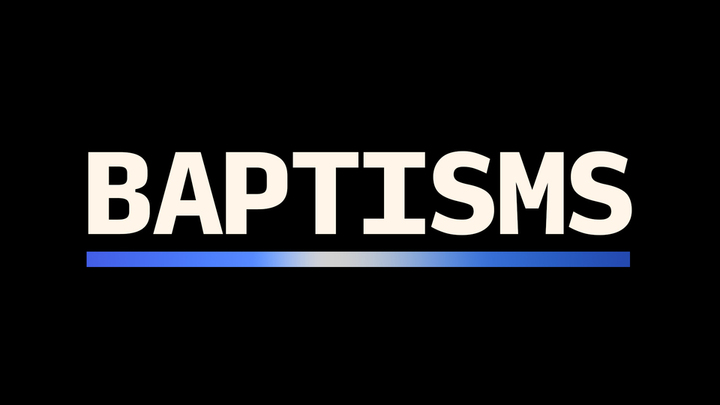 Baptisms logo