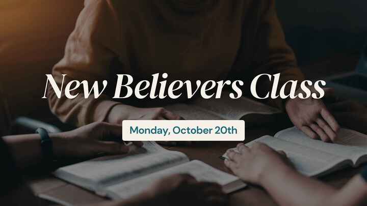 Foundations of Faith - New Believer's Class logo
